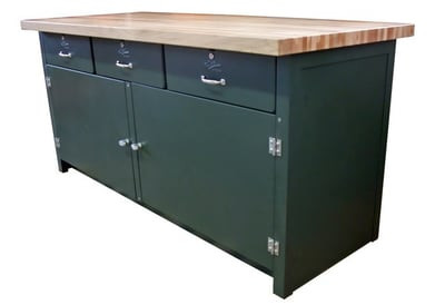 Three Drawer Cabinet Workbench - H163-530-35
