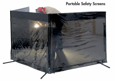 Transparent Vinyl Welding Screens - H13-61054