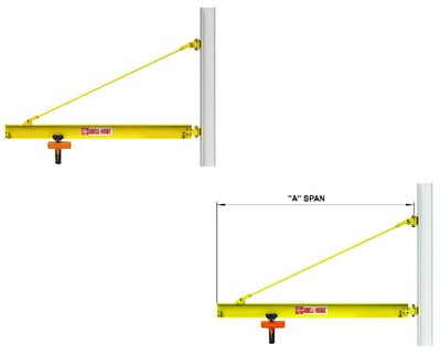 Wall Bracket Jib Crane - H900007