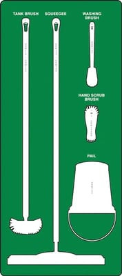 Wet Zone Store-Boards™ & Combo Kits - PSB111GNWT