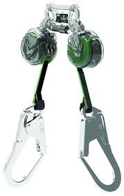 MSA V-Tec Mini PFL 6 Ft Twin Leg Self Retracting Lifeline With 36CL Snaphooks