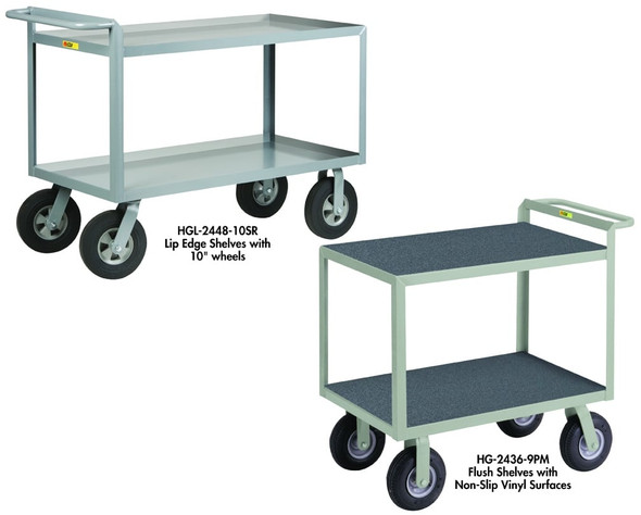 "Cushion Load" Shelf Trucks