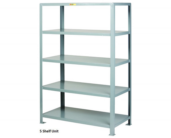 All-Welded Heavy-Duty Steel Shelving