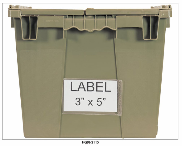 Clear Label Holder
