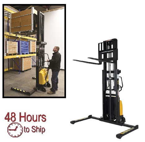 Combination Hand Pump And Electric Stacker
