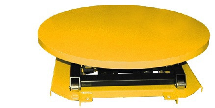 Electric Lift Table With Manual Rotator