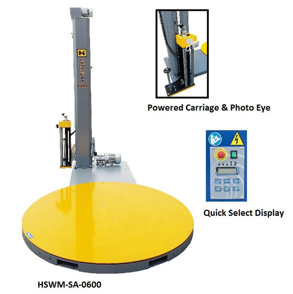 Entry Level Semi-Automatic Stretch Wrap Machine