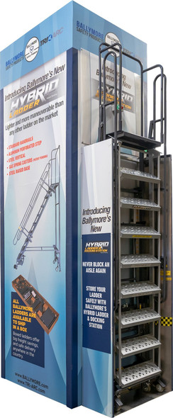 Folding Hybrid Ladder Dock Station