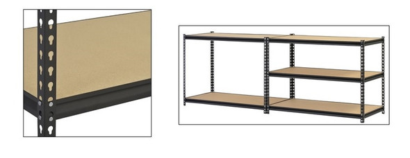 Heavy-Duty Steel Shelving