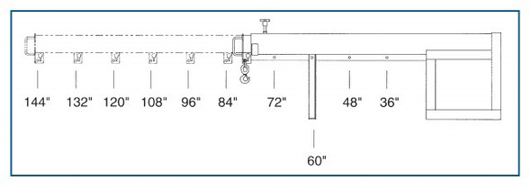 Lift-Master Telescoping Jib Crane