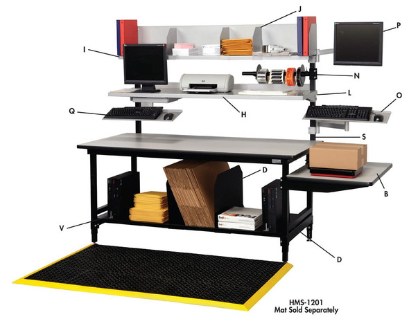 Manifest Workstation By Dehnco