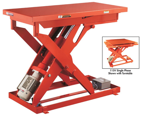 Mli Heavy Duty Powerful Electric Mechanical Lift Tables