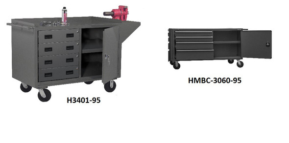 Mobile Bench Cabinets