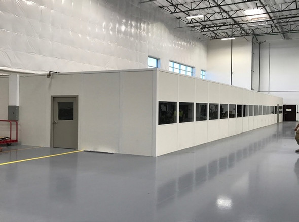 Modular Inplant Office - Four Wall System