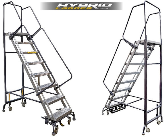 Non-Folding Hybrid Ladders
