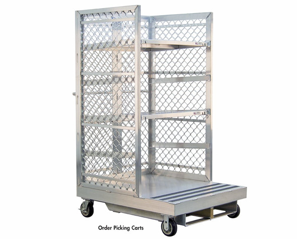 Order Picking Carts & Platforms - Additional Shelves
