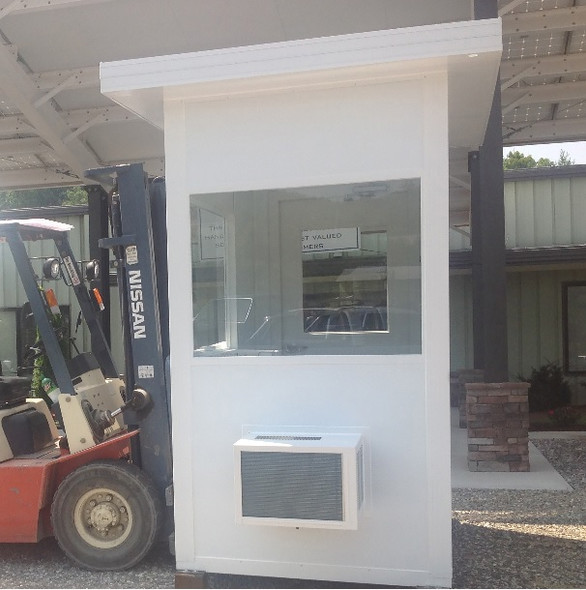 Quickship Guardbooth With Thru-Wall Hvac