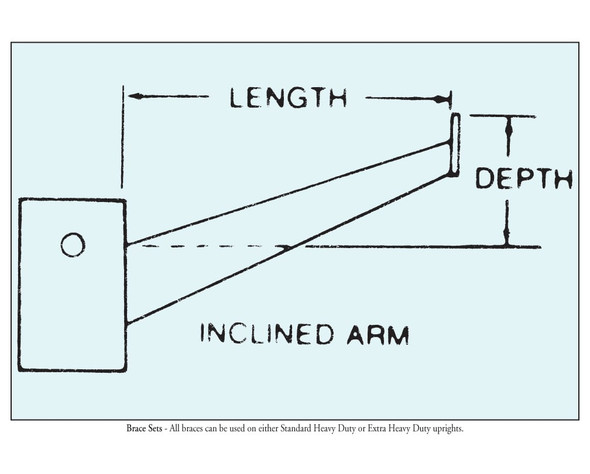 Rugged Cantilever Rack Braces