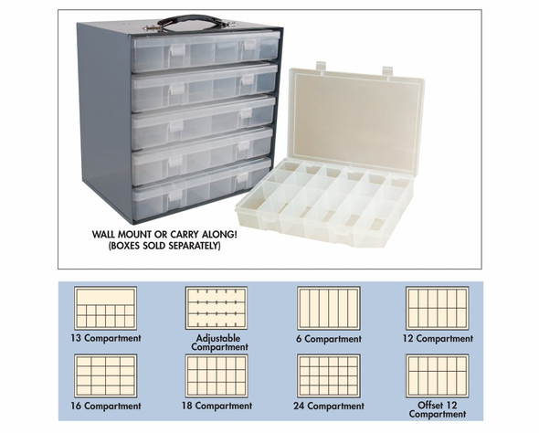 Steel Box Racks And Options For Plastic Boxes