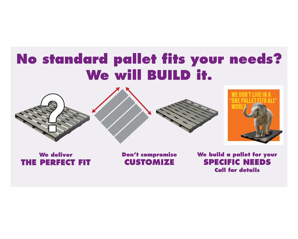 Stocked Plastic Pallets