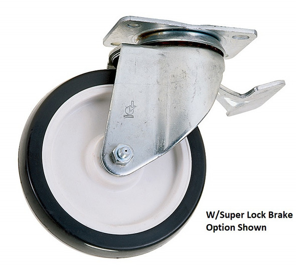 Super Lock Brake Casters