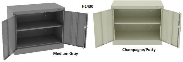 Tennsco Standard Counter & Desk High Cabinets