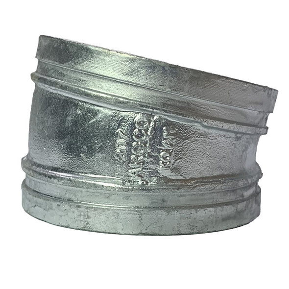 Galvanized Grooved 11.25 Degree Elbow