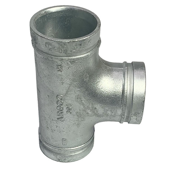 Galvanized Grooved Tee