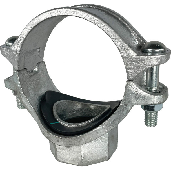 Galvanized Mechanical Tee - Threaded
