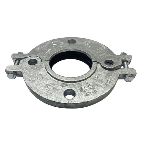 Galvanized Grooved Flange Adapter