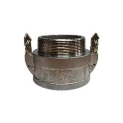Type B SS Cam & Groove Coupler Female Camlock x Male NPT Self Locking