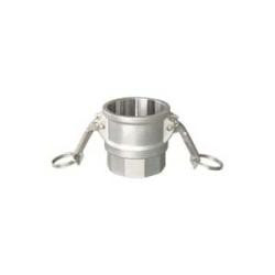 Type D SS Cam & Groove Coupler Female Camlock x Female NPT