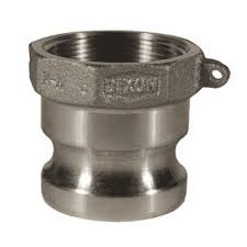 1-1/4" Male Cam & Groove Type A Adapter x FNPT Aluminum