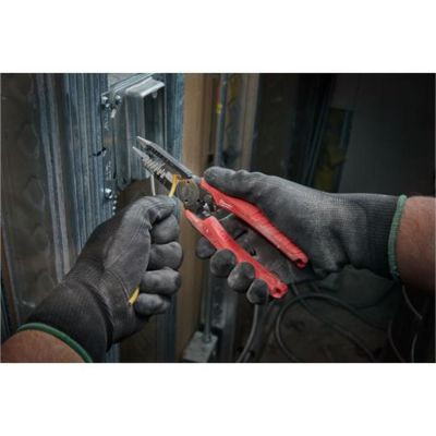 Milwaukee Tool 6-IN-1 COMBI WIRE PLIERS, WIRE STRIPPER
