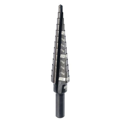 Milwaukee Tool #1 Step Drill Bit, 1/8" - 1/2" by 1/32"