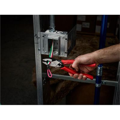 Milwaukee Tool 9" Comfort Grip High Leverage Lineman's Pliers with Crimper