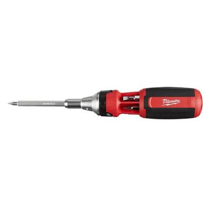 Milwaukee Tool 9-in-1 Square Drive Ratcheting Multi-bit Driver