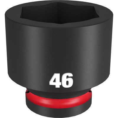 Milwaukee Tool SHOCKWAVE Impact Duty 3/4"Drive 46MM Standard 6 Point Socket