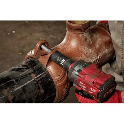 Milwaukee Tool 12PCSHOCKWAVE Impact Duty 1/2" Drive SAE Standard 6 Point Socket Set