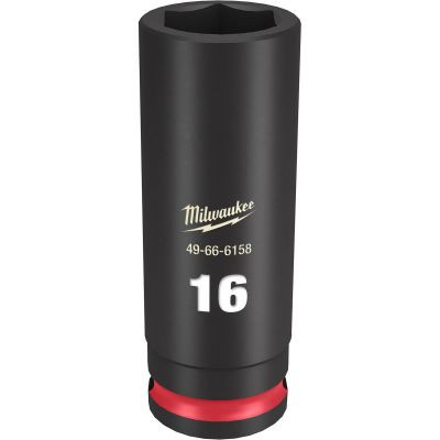 Milwaukee Tool SHOCKWAVE Impact Duty 3/8"Drive 14MM Deep 6 Point Socket