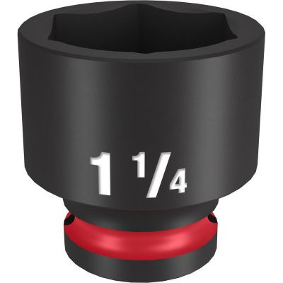 Milwaukee Tool SHOCKWAVE Impact Duty 1/2"Drive 1-1/4" Standard 6 Point Socket
