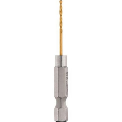 Milwaukee Tool 1/16" SHOCKWAVE RED HELIX Titanium Drill Bit