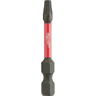 Milwaukee Tool SHOCKWAVE 2" Impact Square Recess #2 Power Bit