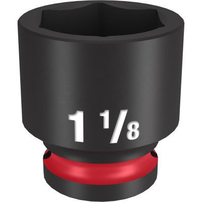 Milwaukee Tool SHOCKWAVE Impact Duty 1/2"Drive 1-1/8" Standard 6 Point Socket