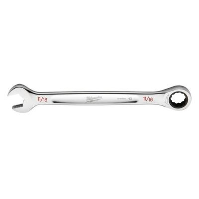 Milwaukee Tool 11/16" SAE Ratcheting Combo Wrench