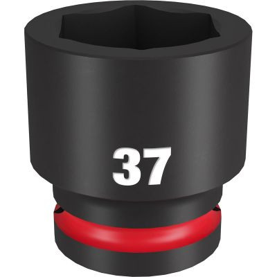 Milwaukee Tool SHOCKWAVE Impact Duty 3/4"Drive 37MM Standard 6 Point Socket