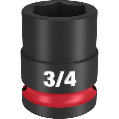Milwaukee Tool SHOCKWAVE Impact Duty 1/2"Drive 3/4" Standard 6 Point Socket