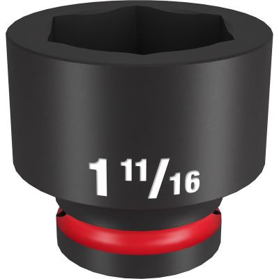 Milwaukee Tool SHOCKWAVE Impact Duty 3/4"Drive 1-11/16" Standard 6 Point Socket
