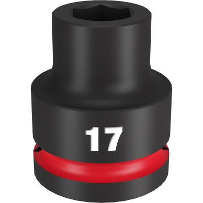 Milwaukee Tool SHOCKWAVE Impact Duty 3/4"Drive 17MM Standard 6 Point Socket