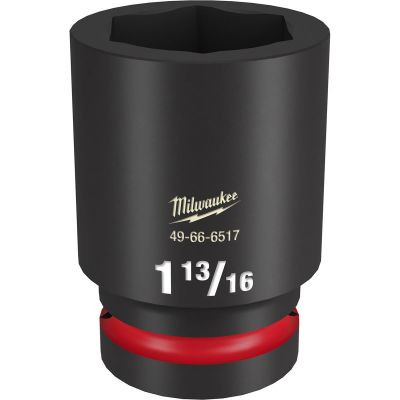 Milwaukee Tool SHOCKWAVE Impact Duty 1"Drive 1-13/16" Deep 6 Point Socket